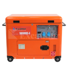 Excalibur China Preis tragbar 6kva Dieselgenerator S8500DS-4